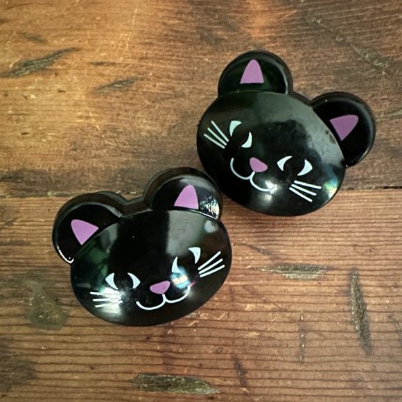 Other - Novelty Bag Clips Cats NWOT